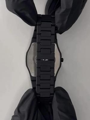 Black Aura Chronograph Watch – Fiber Body | Premium Gents Wristwatch