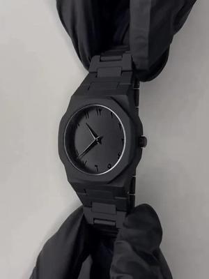 Black Aura Chronograph Watch – Fiber Body | Premium Gents Wristwatch